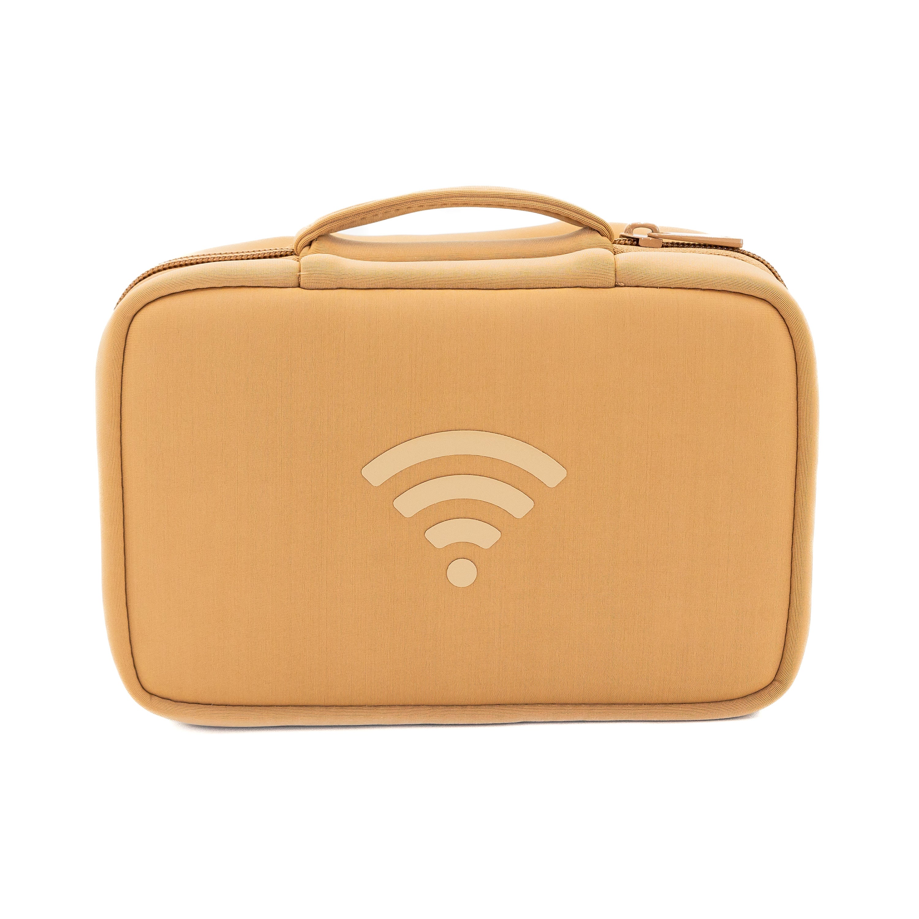 Caramel Cord case and charger case made of Neoprene