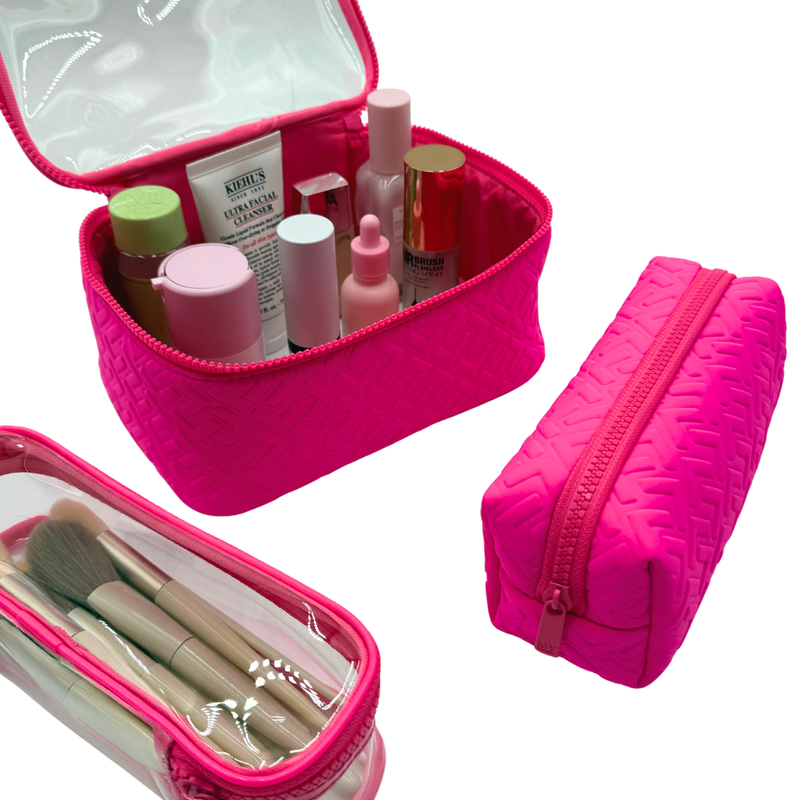 ENSEMBLE DE 3 POCHETTES EMBOÎTABLES EN NÉOPRÈNE