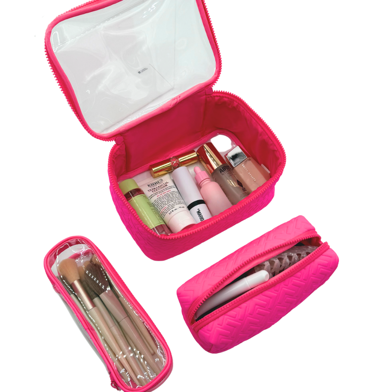 ENSEMBLE DE 3 POCHETTES EMBOÎTABLES EN NÉOPRÈNE