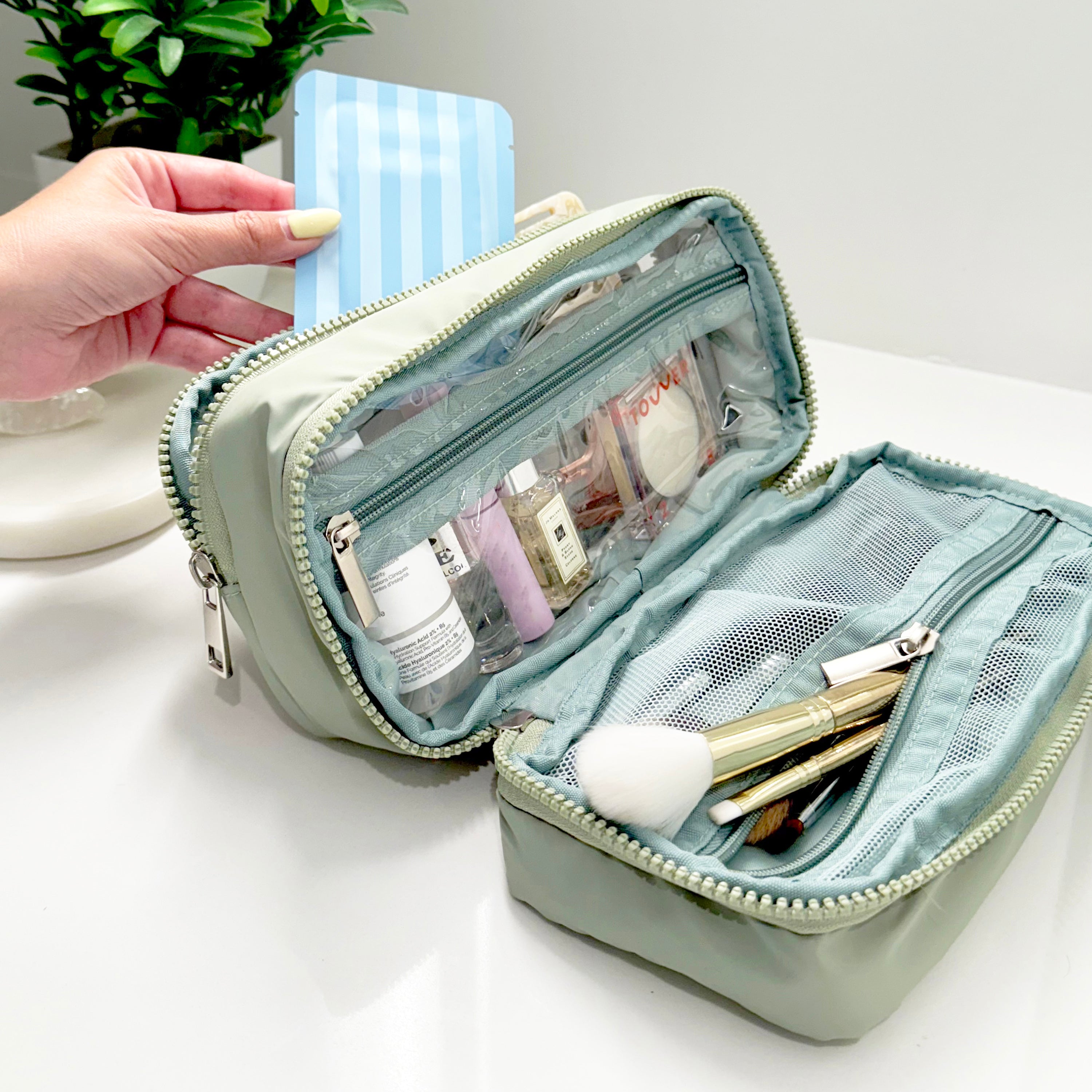 Pain à double fermeture éclair