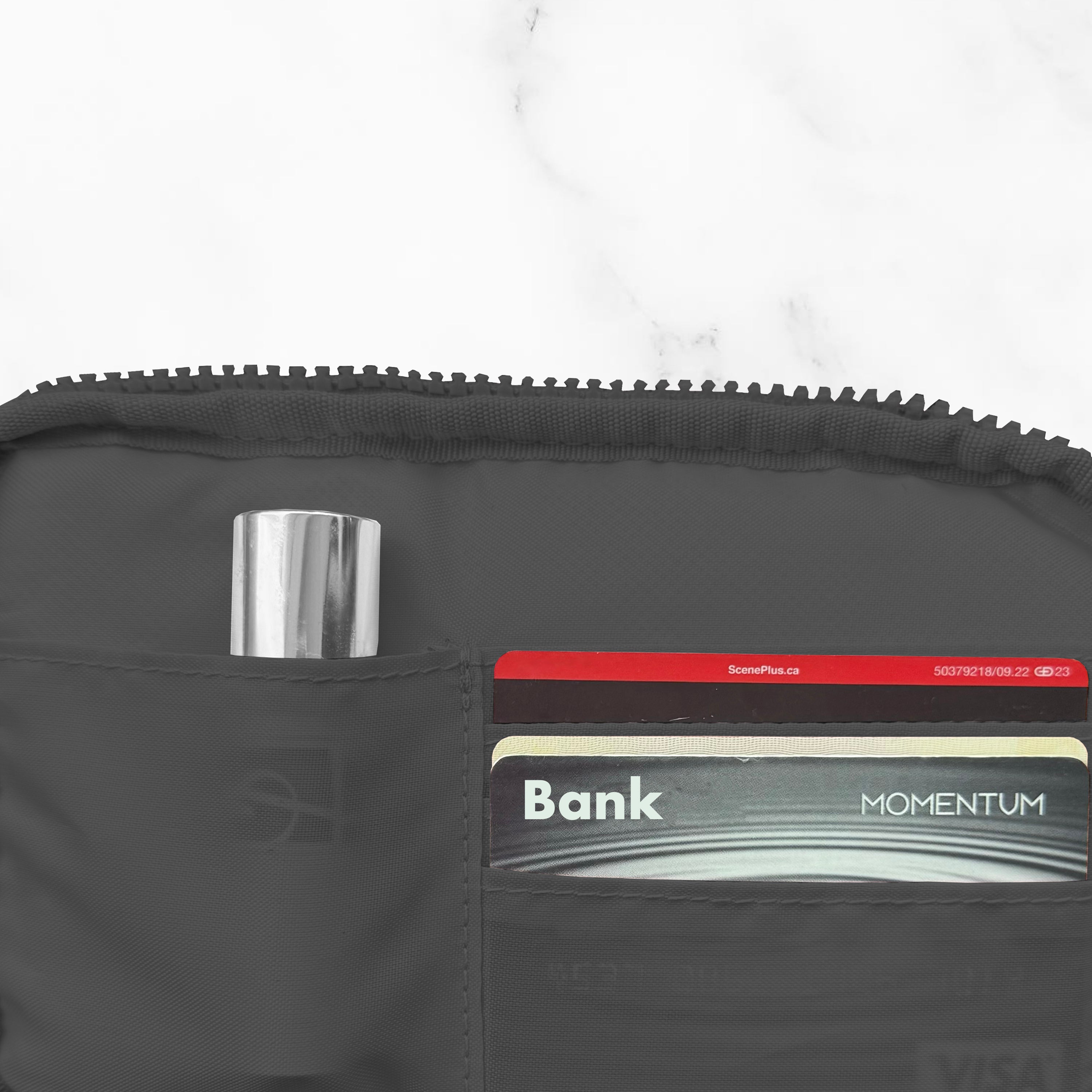 WALLET AND FUNCTIONAL POUCH WITH SNAP BACK WRISLET