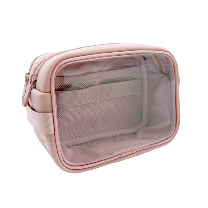 DOUBLE ZIPPER CLARITY CASE