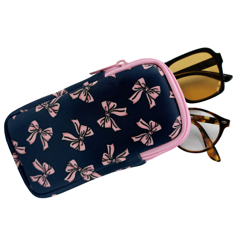 ÉTUI À LUNETTES DOUBLE - NŒUDS MARINE