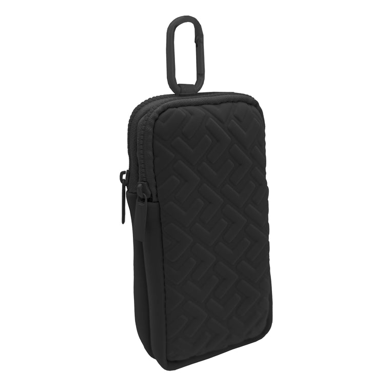 NEOPRENE DOUBLE EYE GLASS CASE WITH CARABINER