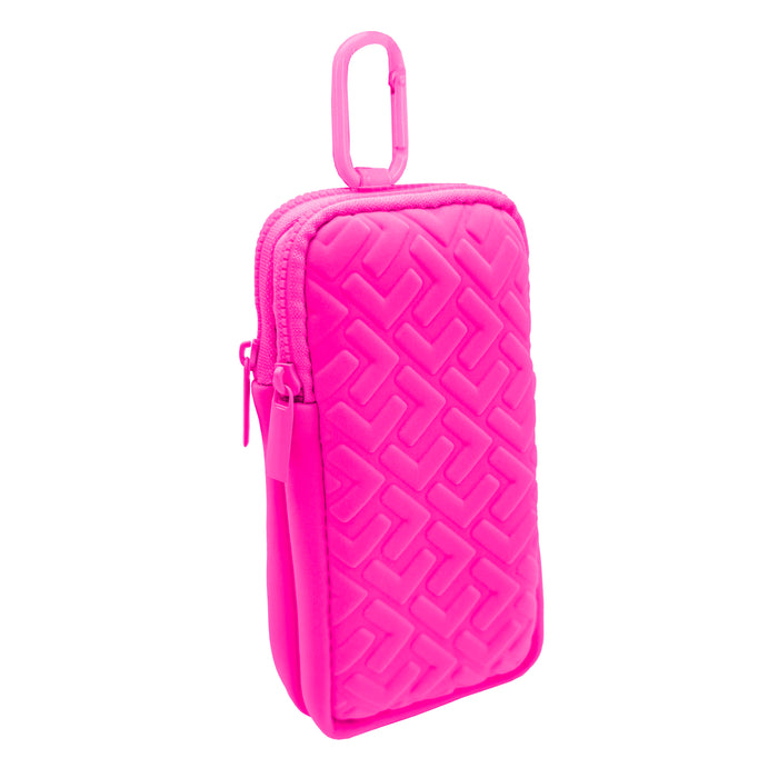 ÉTUI À LUNETTES DOUBLE EN NÉOPRÈNE AVEC MOUSQUETON