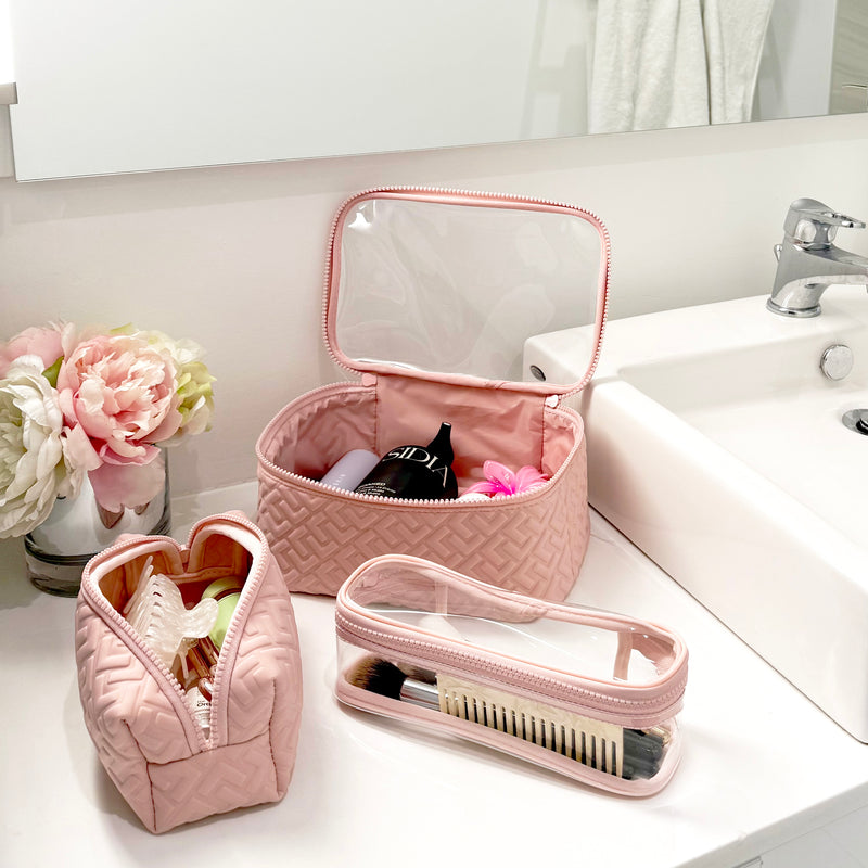 ENSEMBLE DE 3 POCHETTES EMBOÎTABLES EN NÉOPRÈNE