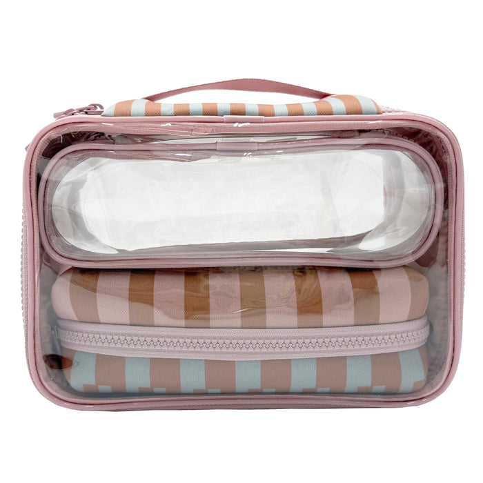 ENSEMBLE DE 3 POCHETTES EMBOÎTABLES EN NÉOPRÈNE