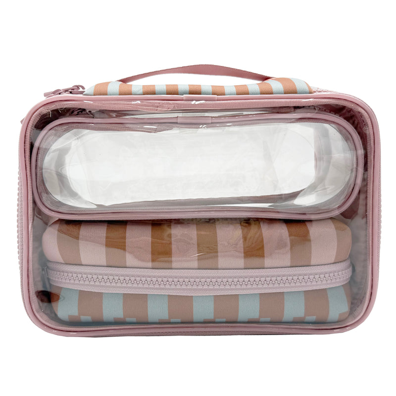 ENSEMBLE DE 3 POCHETTES EMBOÎTABLES EN NÉOPRÈNE