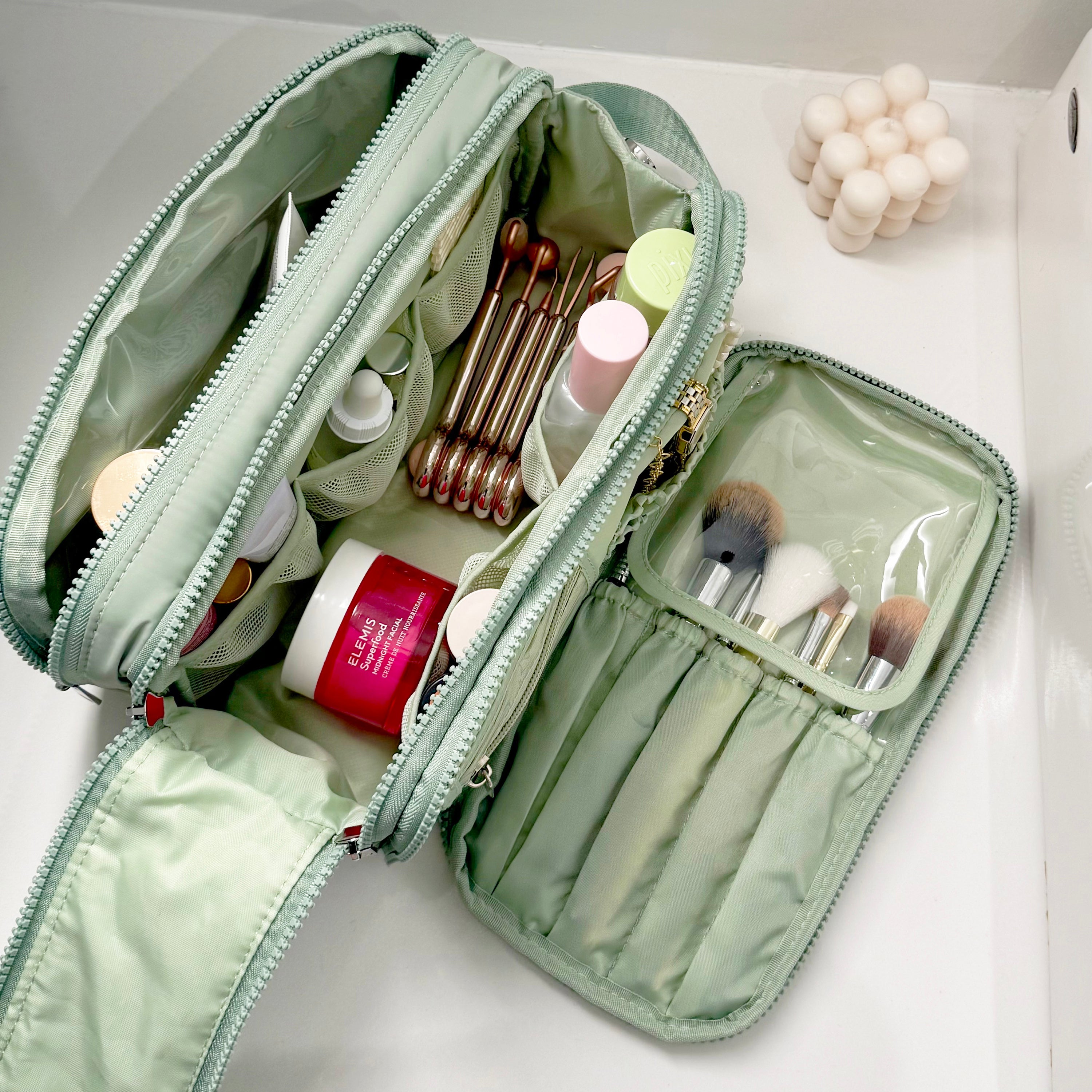 POCHETTE MULTI-USAGES POUR COSMÉTIQUES ET BIJOUX