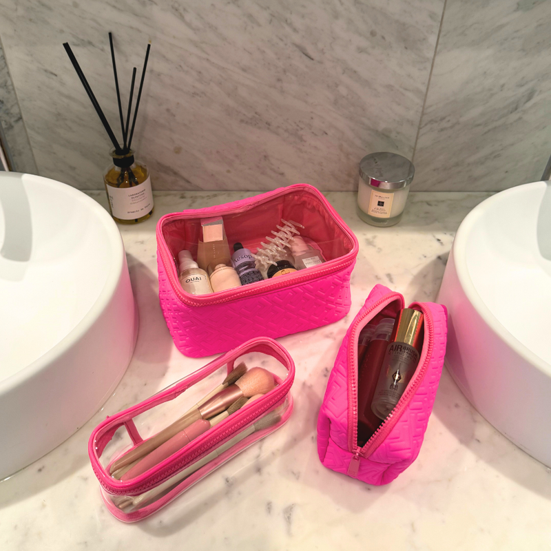 ENSEMBLE DE 3 POCHETTES EMBOÎTABLES EN NÉOPRÈNE