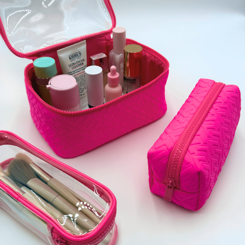 ENSEMBLE DE 3 POCHETTES EMBOÎTABLES EN NÉOPRÈNE