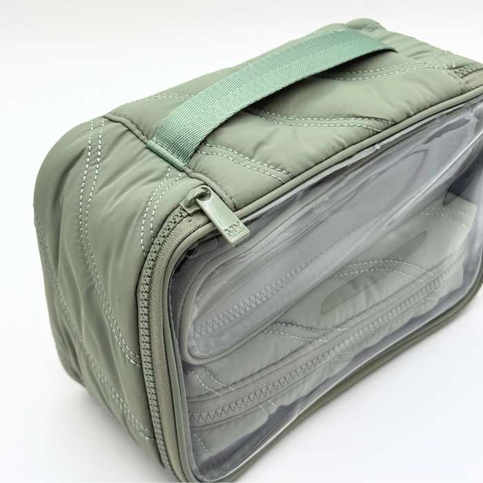 PUFFER SET OF 3 NESTED POUCHES