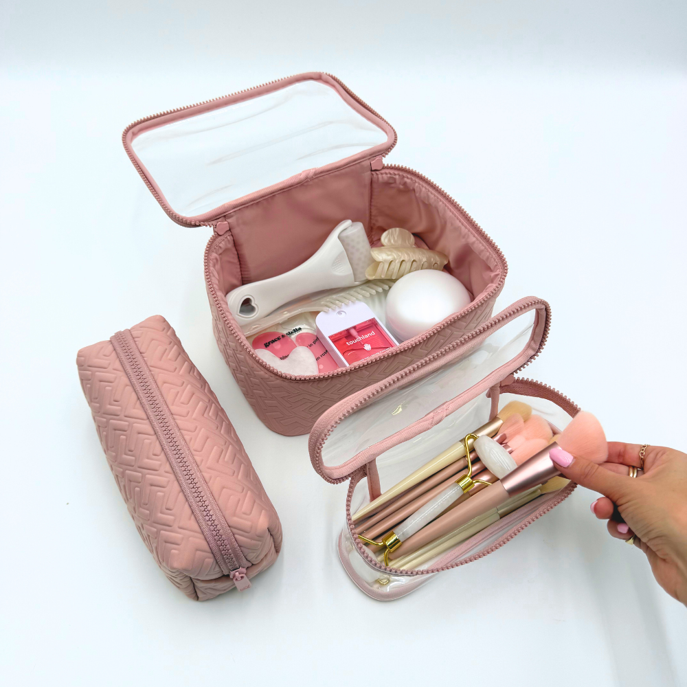 ENSEMBLE DE 3 POCHETTES EMBOÎTABLES EN NÉOPRÈNE