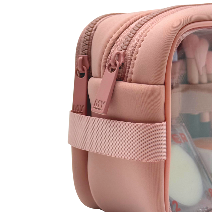 DOUBLE ZIPPER CLARITY CASE