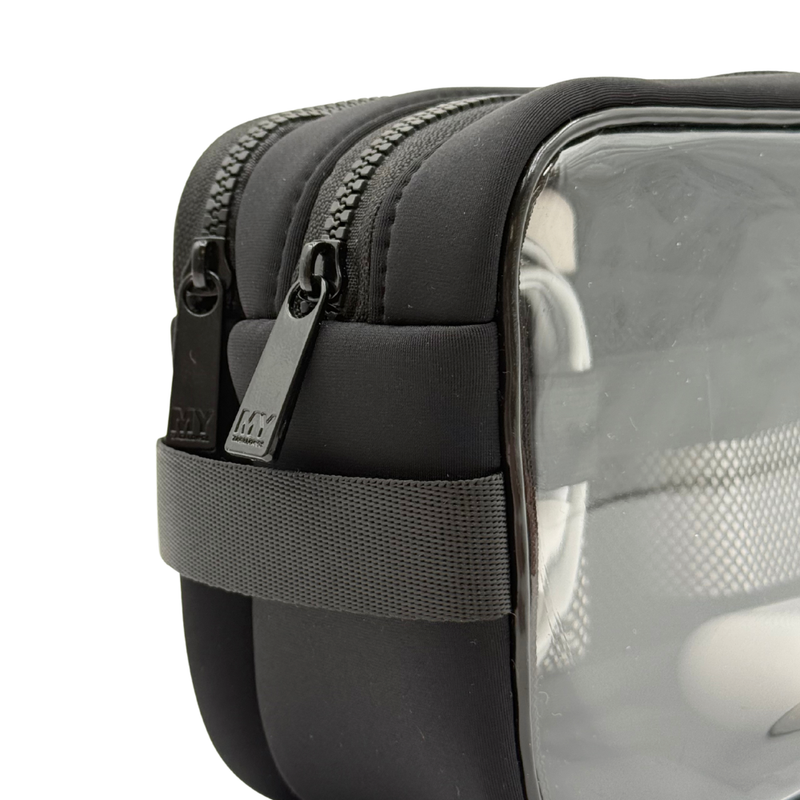 DOUBLE ZIPPER CLARITY CASE