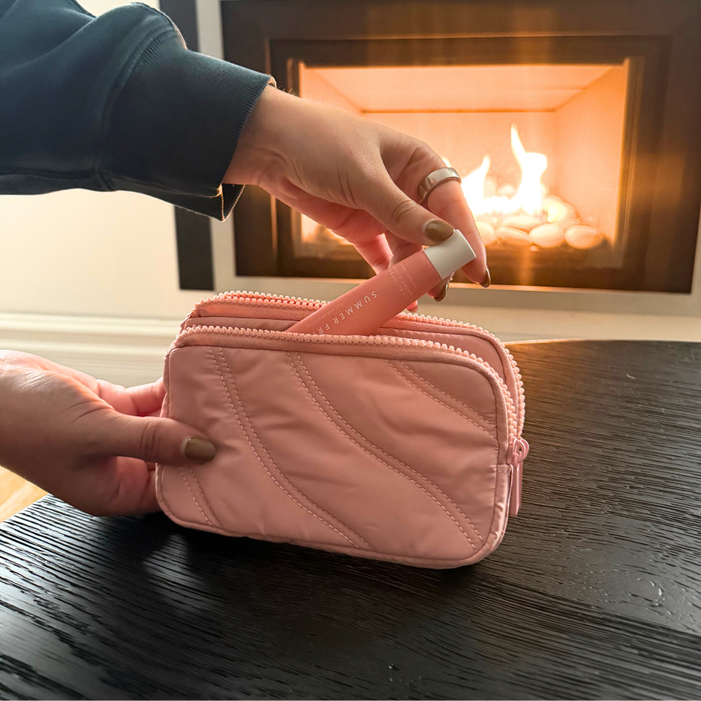 WALLET AND FUNCTIONAL POUCH WITH SNAP BACK WRISLET