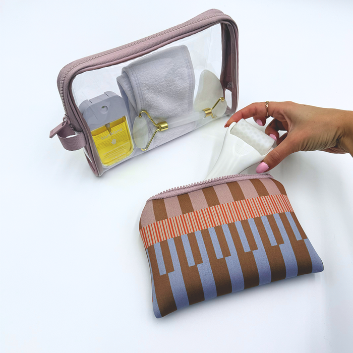 CLEAR POUCH WITH INSERT