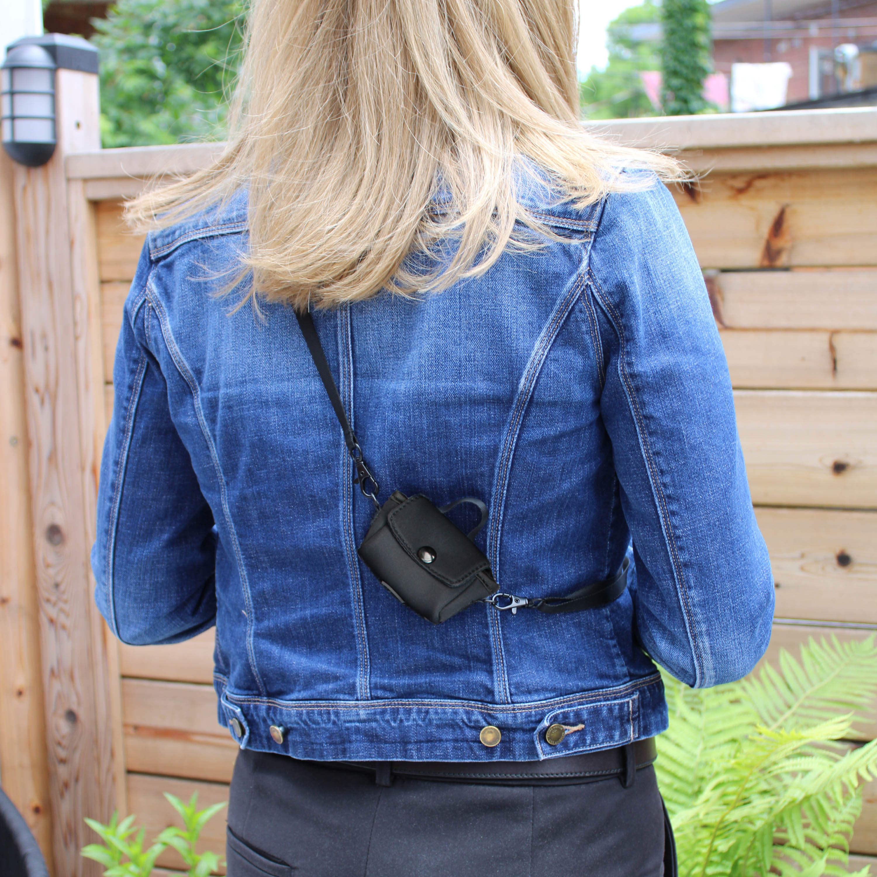 Sac bandoulière Airpod - Everleigh Onyx