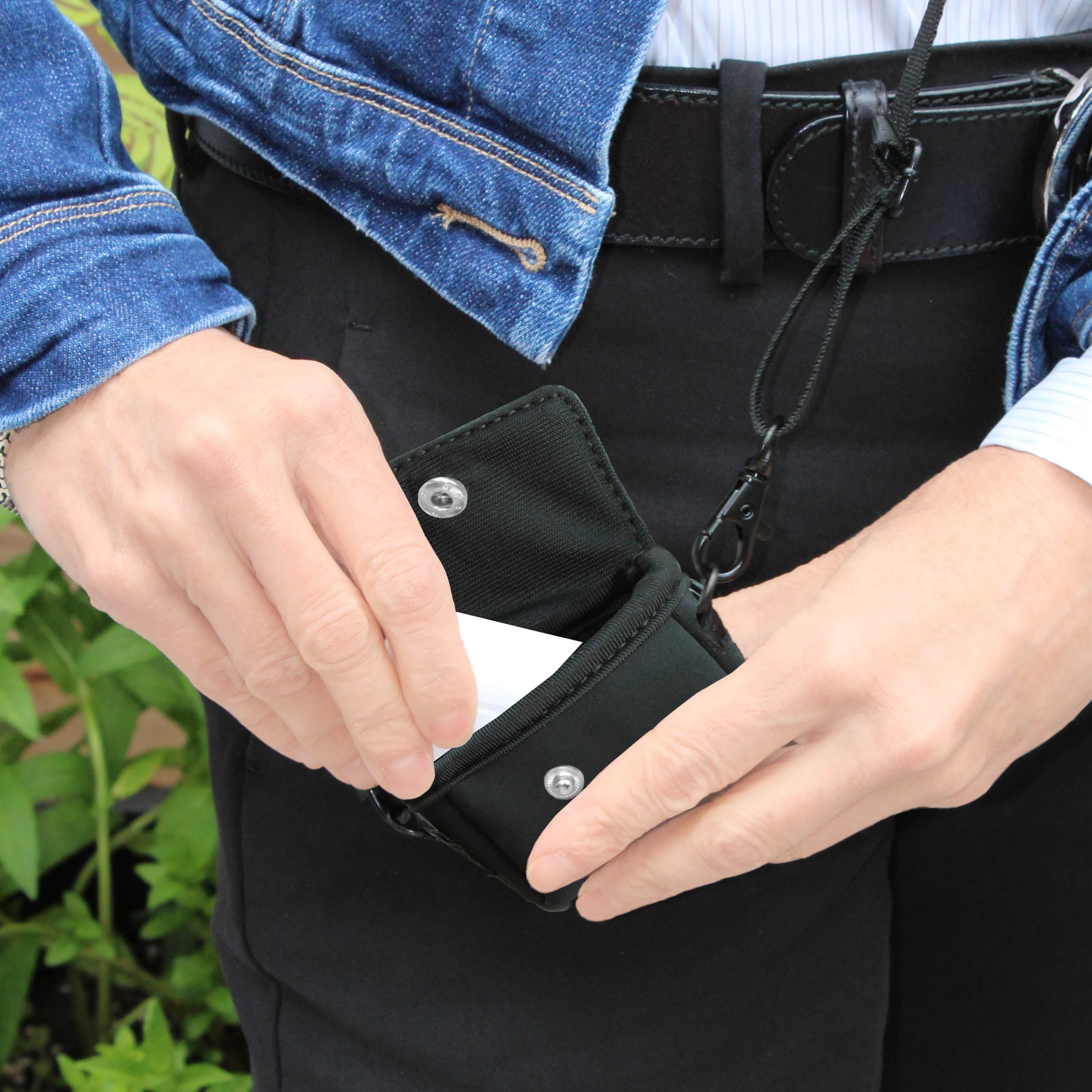 Sac bandoulière Airpod - Everleigh Onyx